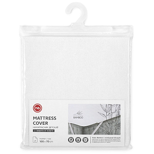 Наматрасник детский Happy Baby, белый, 100 х 70 см